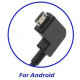 Micro USB to micro USB 28 см cable for DJI Mavic Pro, 2, Air, Spark, Mini, SE