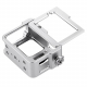 Aluminum housing with doors for GoPro HERO5 and HERO6, rear panel installation