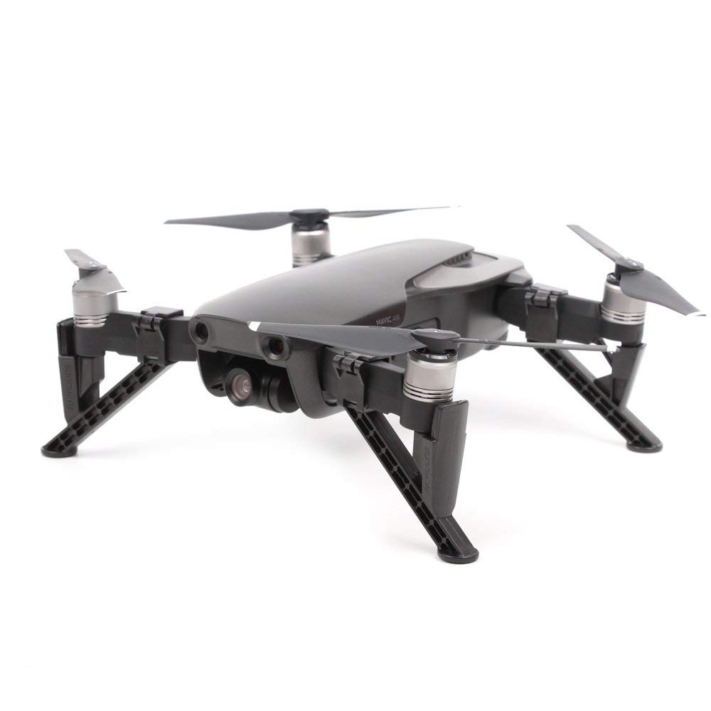 Landing Gear Riser Extensions for DJI Mavic Air, on quadrocopter, appearance