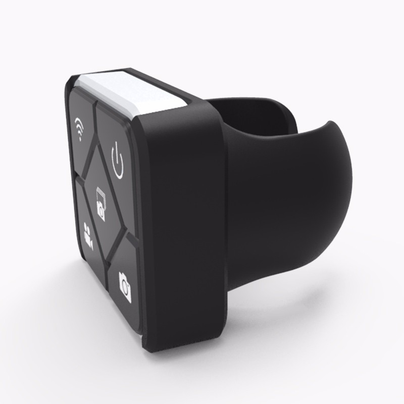 Remote clip mount for the SJCAM remote controller to monopod