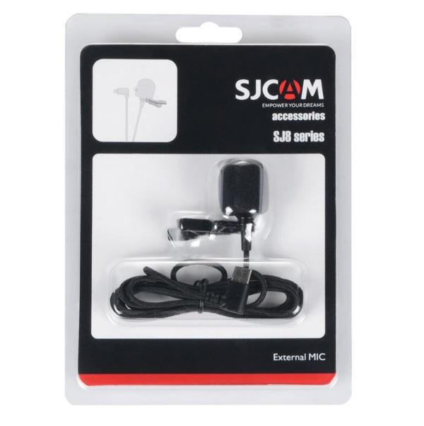 Зовнішній мікрофон SJCAM для SJ9 та SJ8 Pro/Plus/Air (тип-C)