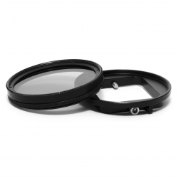 RiseUK 58 mm CPL filter with adapter for GoPro HERO3 Dive housing