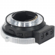 Canon EF Lens to Sony E Mount T CINE Smart Adapter, top view, small diameter