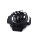 360° rotating adhesive helmet mount for GoPro