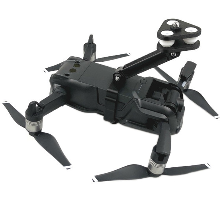 Кріплення панорамної 360 VR камери до DJI Mavic Air з демпферами, головний вид