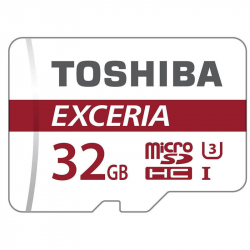 Карта пам'яті Toshiba Exceria MicroSDHC UHS-I 32GB для екшн-камер U3