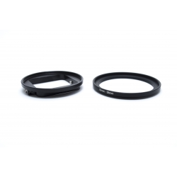 52 mm adapter for GoPro HERO4 and HERO3+ Standard housing plus 58 mm step up ring