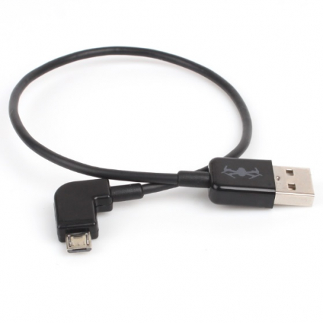 Кабель USB to microUSB 30 см для пульта DJI Spark, Mavic Pro/Air
