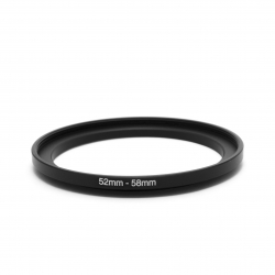 Step up filters ring 52 mm - 58 mm