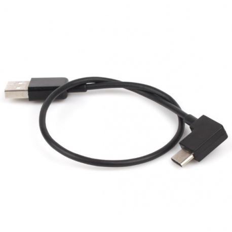 Кабель USB to USB Type-C 30 см для пульта DJI Spark, Mavic Pro/Air