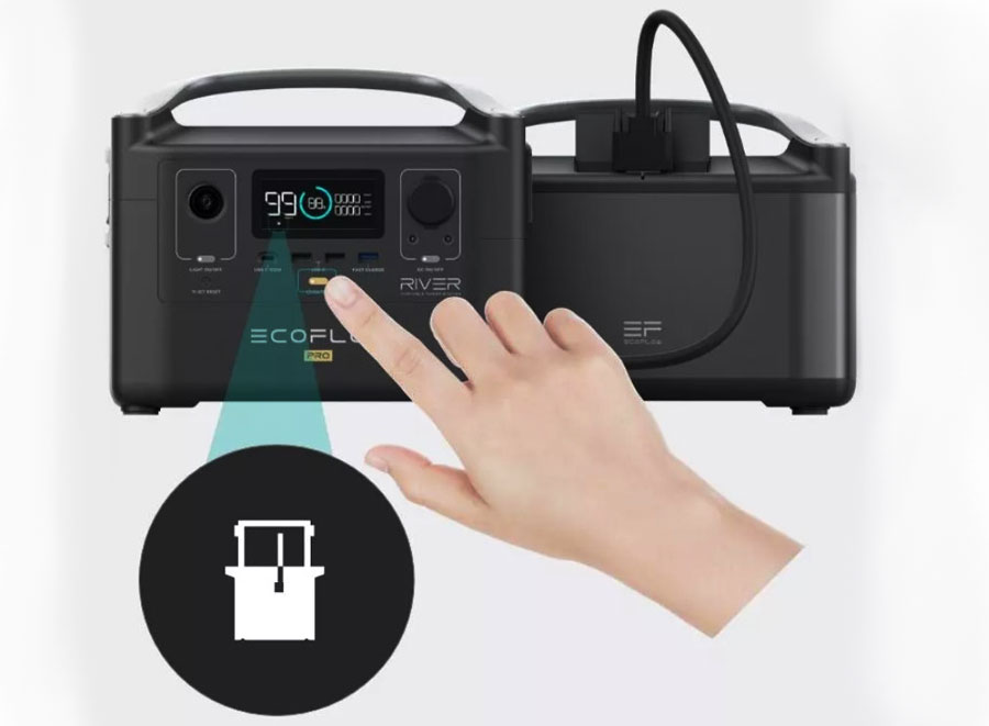 Дополнительная батарея EcoFlow RIVER Pro Extra Battery. Описание