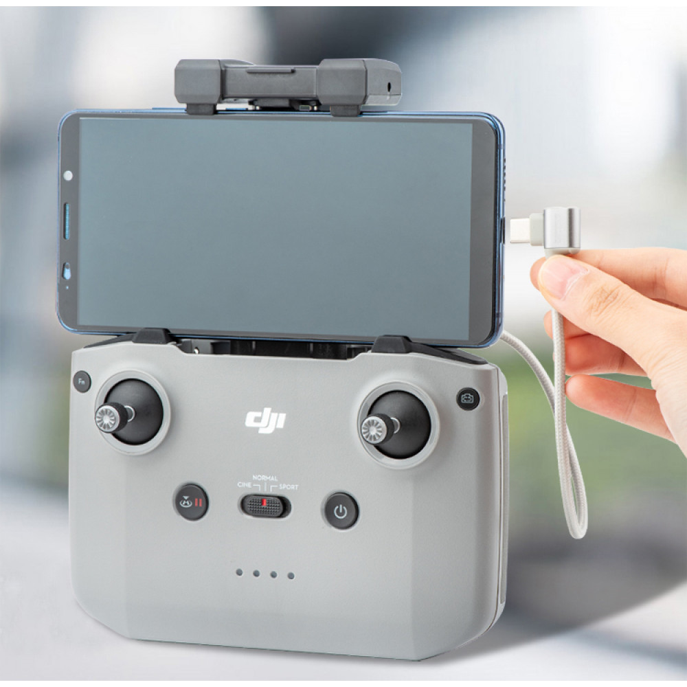 Cavo Telecomando USB-C Per DJI: 2 Pezzi (15cm E 30cm) Per Mavic, Air, Mini – Collegamento Veloce A Tablet O Smartphone