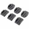 Клейкі майданчики Curved + Flat Adhesive Mounts (6 шт) | Wazza