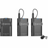 BOYA BY-WM4 PRO-K2 Two-Person Camera-Mount Wireless Omni Lavalier Microphone System (2.4 GHz) | Wazza