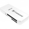 Transcend TS-RDF5 USB 3.1 Gen 1 Card Reader (White) | Wazza